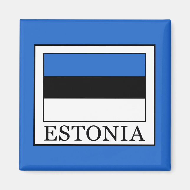 Estland Magnet (Framsidan)