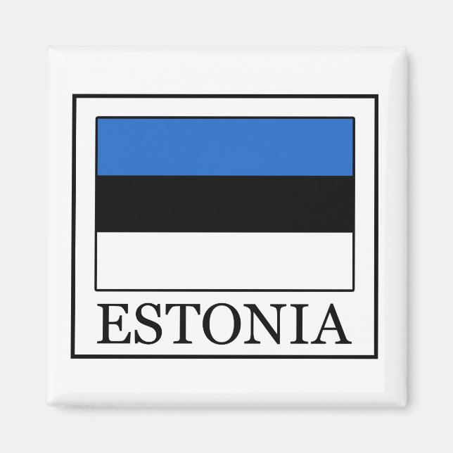 Estland Magnet (Framsidan)