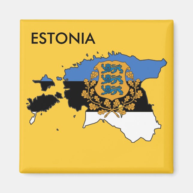 Estland Magnet! Magnet (Framsidan)