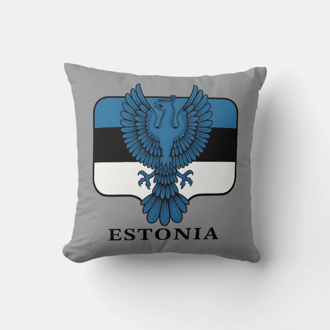 Estland Nordeuropa Kudde (Framsida)