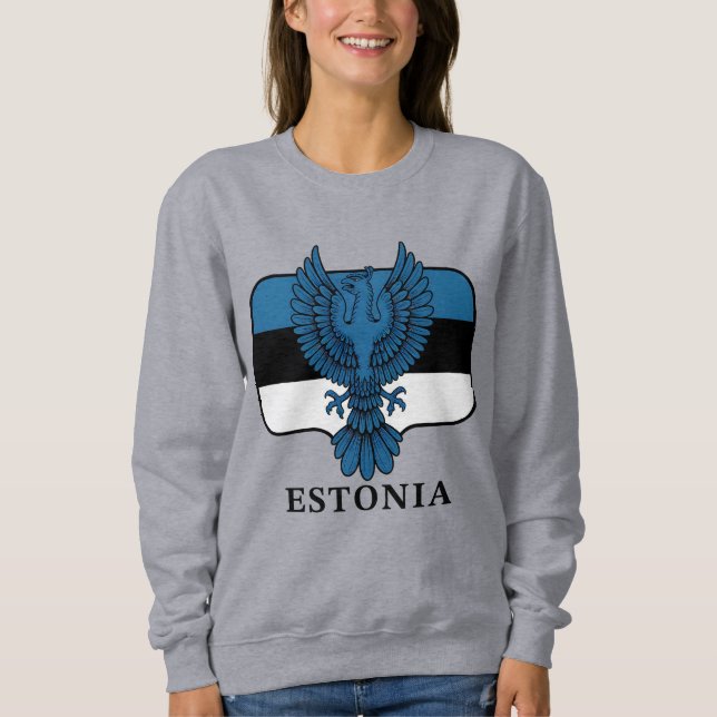 Estland Nordeuropa T Shirt (Framsida)