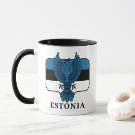 Estland Norra Europa Mugg
