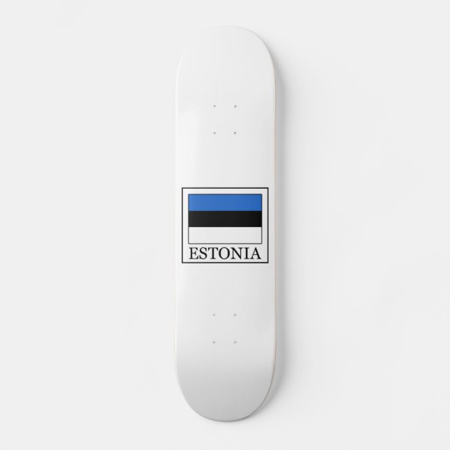 Estland Old School Skateboard Bräda 18 Cm (Framsida)