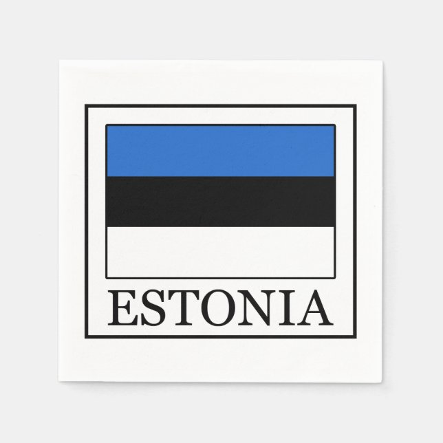 Estland Pappersservett (Framsidan)