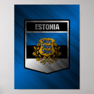 Estland Poster