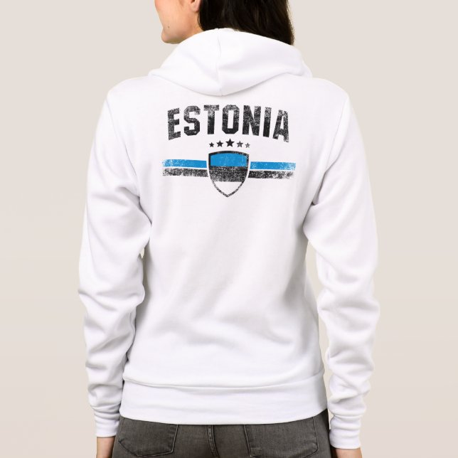 Estland T Shirt (Baksida)