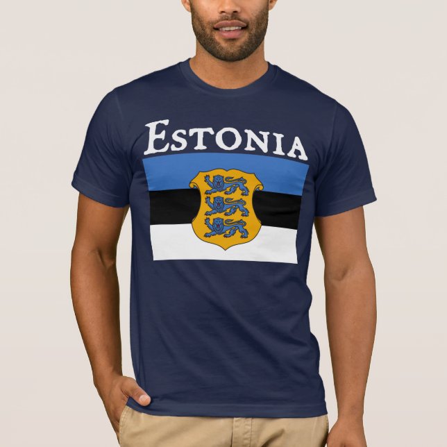 Estland T Shirt (Framsida)