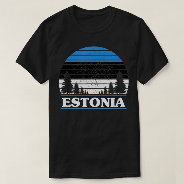 Estland T Shirt (Design framsida)