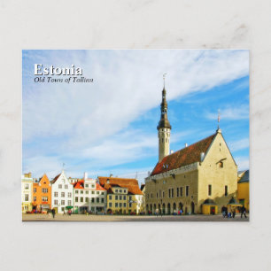 Estland Tallinn Vykort
