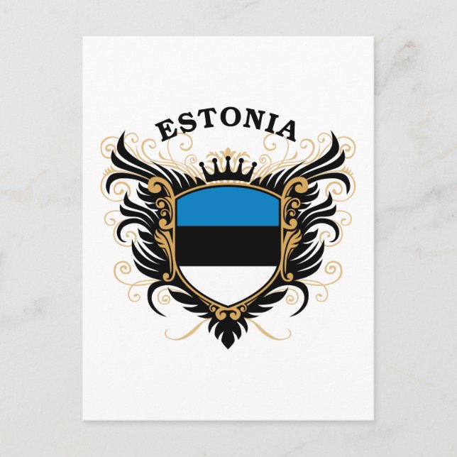 Estland Vykort (Framsida)