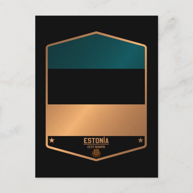 Estland Vykort (Framsida)