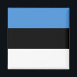 Estlands (Estlands) Flagga Magnet<br><div class="desc">Anpassade World Flagga Products ( i världen) - Lägg gärna till din egen text.</div>