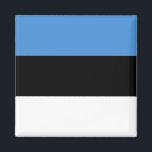 Estlands (Estlands) Flagga Magnet<br><div class="desc">Anpassade World Flagga Products ( i världen) - Lägg gärna till din egen text.</div>