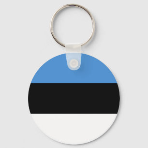 Estlands (Estlands) Flagga Nyckelring