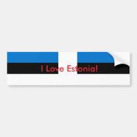 Estlands fästmärke Flagga