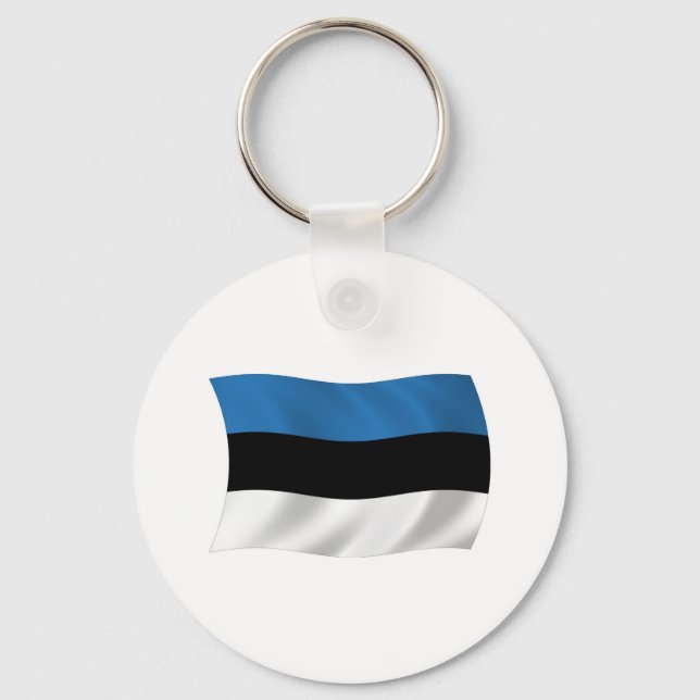 Estlands flagg nyckelring (Framsida)