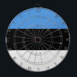 Estlands flagga darttavla<br><div class="desc">Estlands flagga</div>