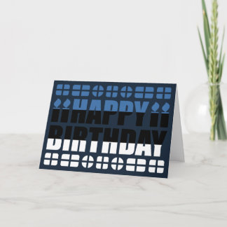 Estlands Flagga-födelsedagskort Kort