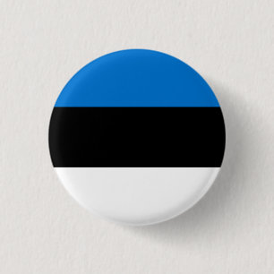Estlands flagga knapp