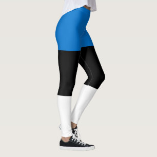 Estlands flagga leggings