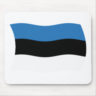 Estlands flagga Musmatt Musmatta