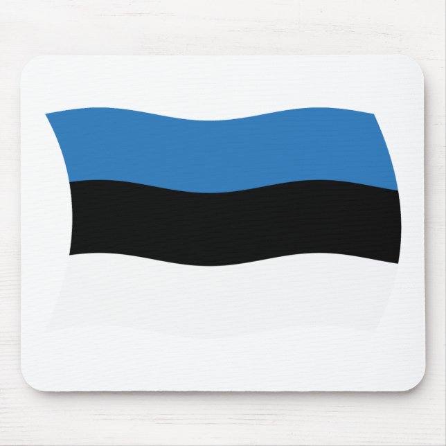 Estlands flagga Musmatt Musmatta (Framsidan)