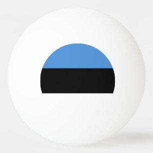 Estlands flagga pingisboll