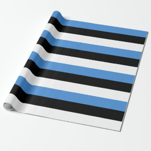 Estlands flagga presentpapper