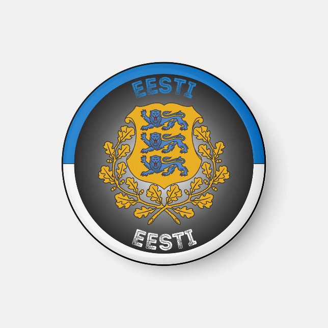 Estlands kulturarvssymbol magnet (Framsidan)