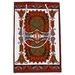 Estniska antique blommigt folk art embroidery