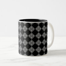 Estniska Black and White Knitting Mönster
