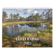 Estniska Bogs Calendar Eesti Rabad 2025