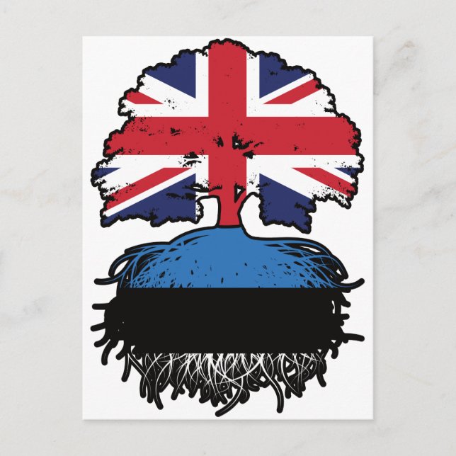 Estniska brittiska Storbritannien, Storbritannien Vykort (Framsida)