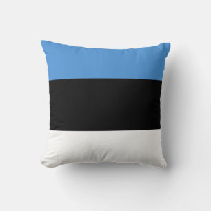 Estniska (estniska) Flagga Kudde