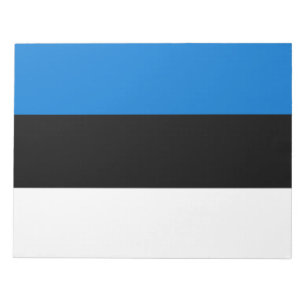 Estniska Flagga Anteckningsblock