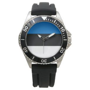 Estniska Flagga Armbandsur