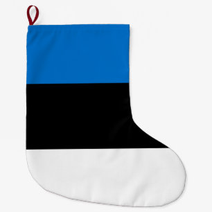 Estniska Flagga Stor Julstrumpa