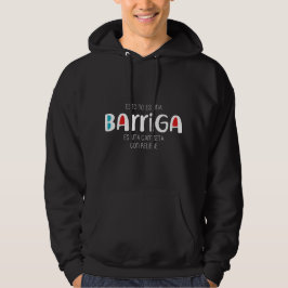 Esto no es una barriga hoodie