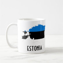 Estoniska kaffekakniska mugg
