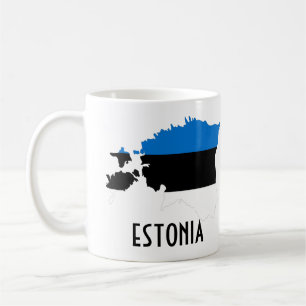 Estoniska kaffekakniska mugg