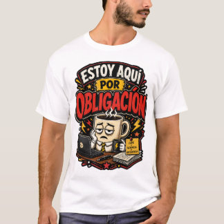 Estoy aquí por obligación t shirt