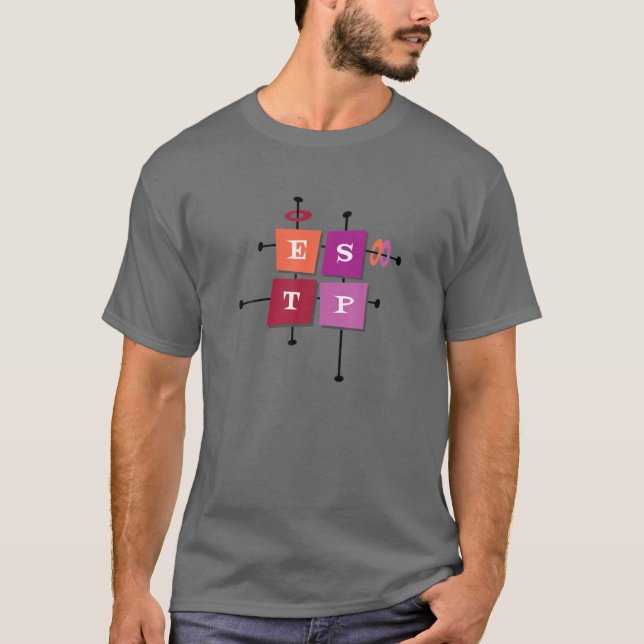 ESTP-personlighetstyp T Shirt (Framsida)