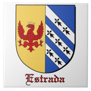 Estrada Familt Shield Decorative Tile Kakelplatta