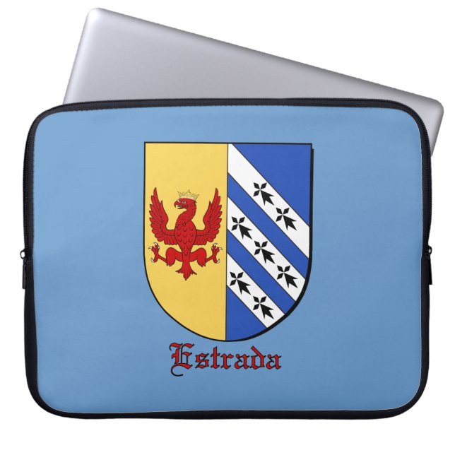 Estrada Family Shield Electronics Bag Laptop Fodral (Framsidan)