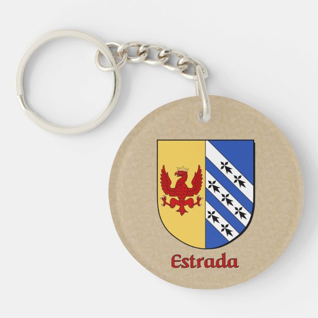 Estrada Historical Shield med Flagga Mexiko (Framsidan)
