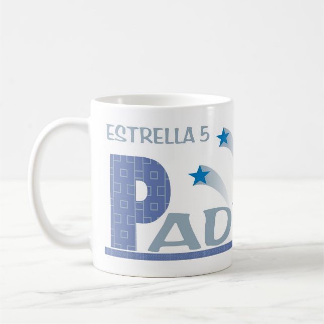 Estrella-5 Padrino© - Taza Kaffemugg (Vänster)