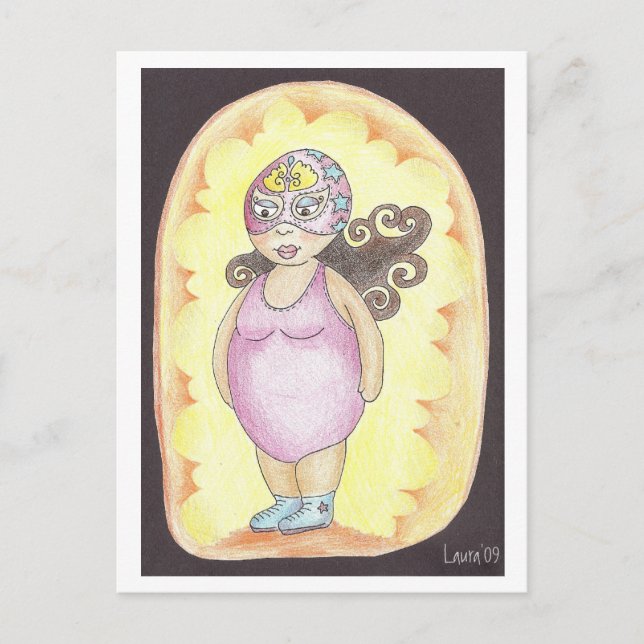 Estrella Púrpura Vykort (Framsida)