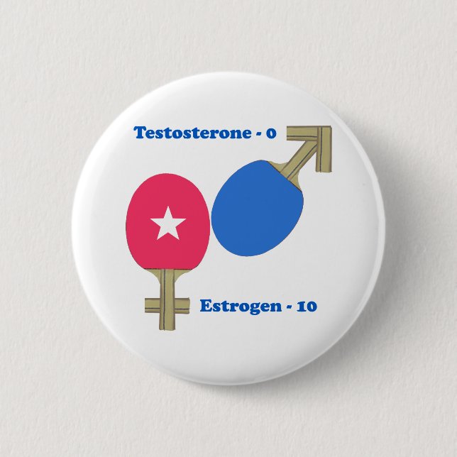 EstrogenPing Pong Knapp (Framsida)