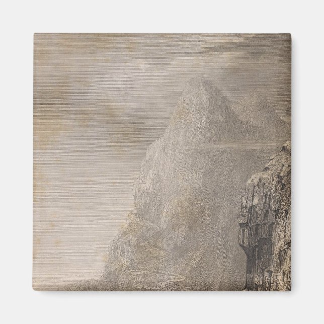 Estroza Pass, Madeira Magnet (Framsidan)