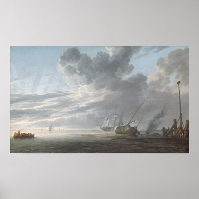 Estuary - Simon de Vlieger Fine Art Poster (Framsidan)